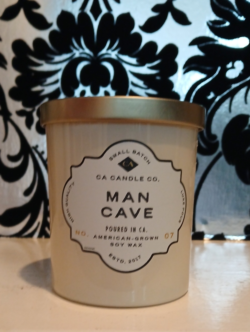 Man Cave Soy Candle